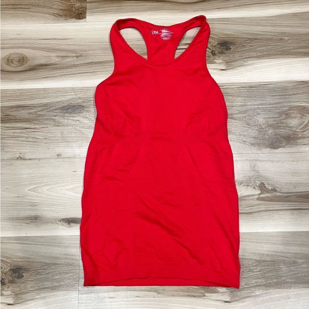 Zyia Active Red Racerback Tank Top Women’s Small